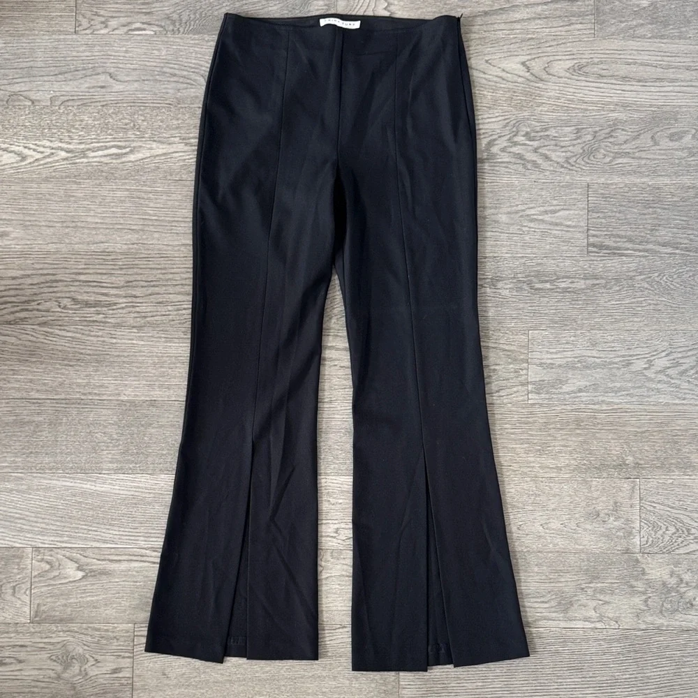 🌼TRINA TURK🌼 Dynamic Front Slit Flare Pants, Size 10 - Picture 3 of 11